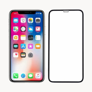 Apple iPhone X Tempered Glass Screen Protector Transparent| Full Edge-to-Edge HD Protection & Easy Installation Kit (Pack Of 2)